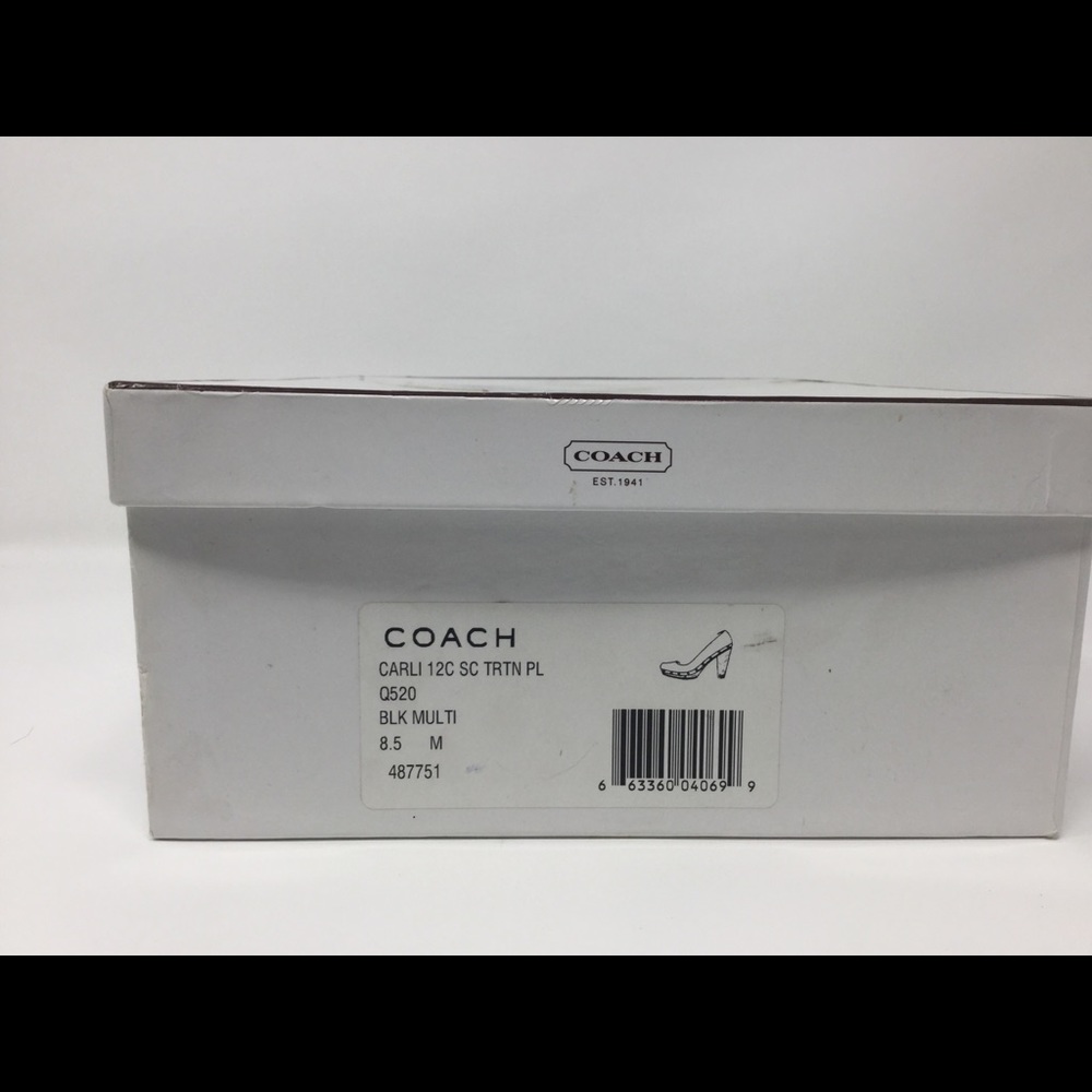 Coach Plaid Heels - Picture 7 of 7